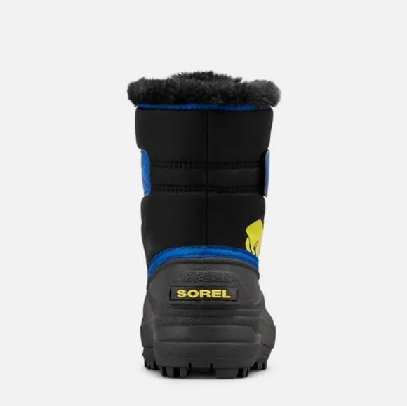 🆕️ Sorel Snow Commander Boot - Toddler Boys' in Black / Super Blue