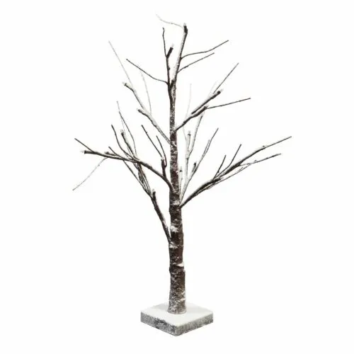 24" High LED Snowy Tree