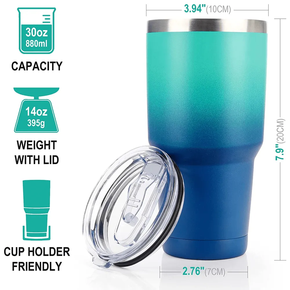 30 Ounce Two-Toned Tumblers