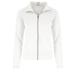 Aarti Full Zip Jacket - Katha White