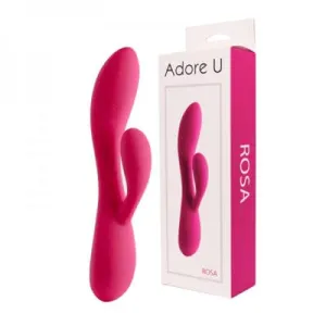 Adore U Double stimulation - Rosa - Fuchsia