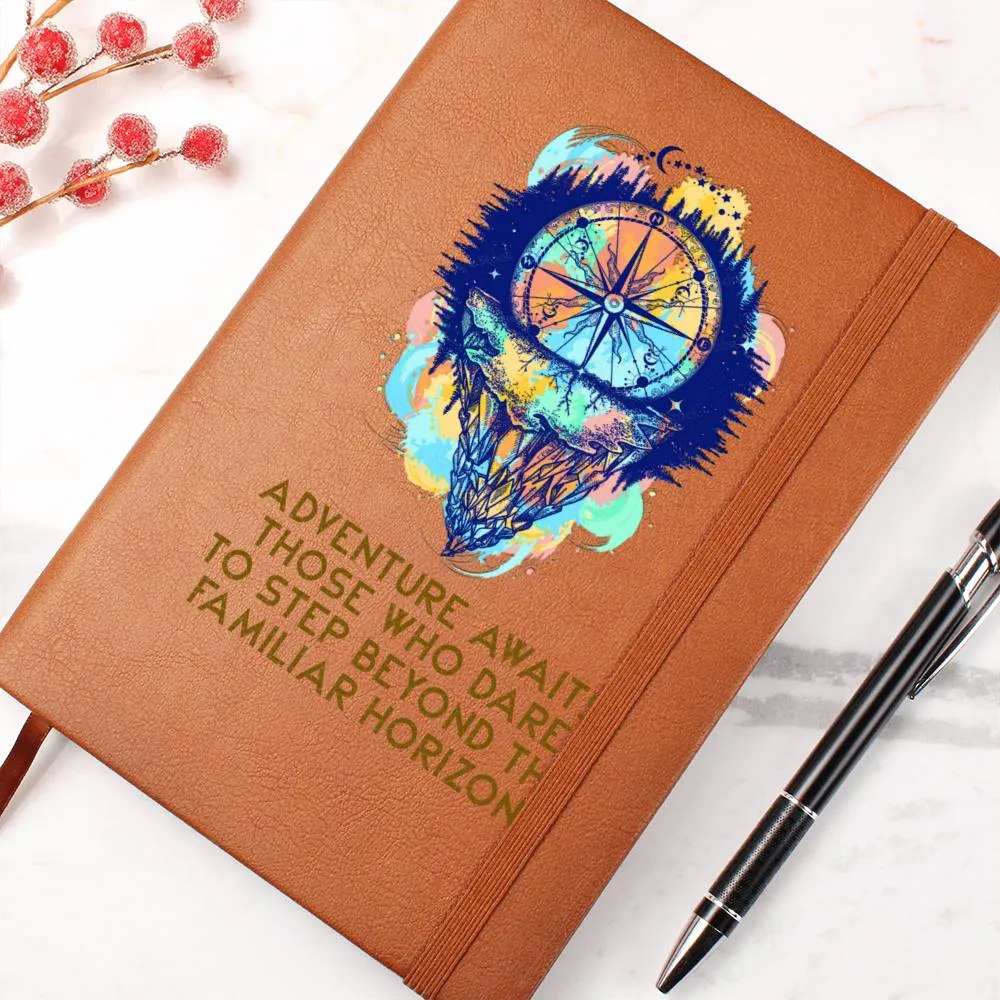 Adventure Awaits Leather Journal