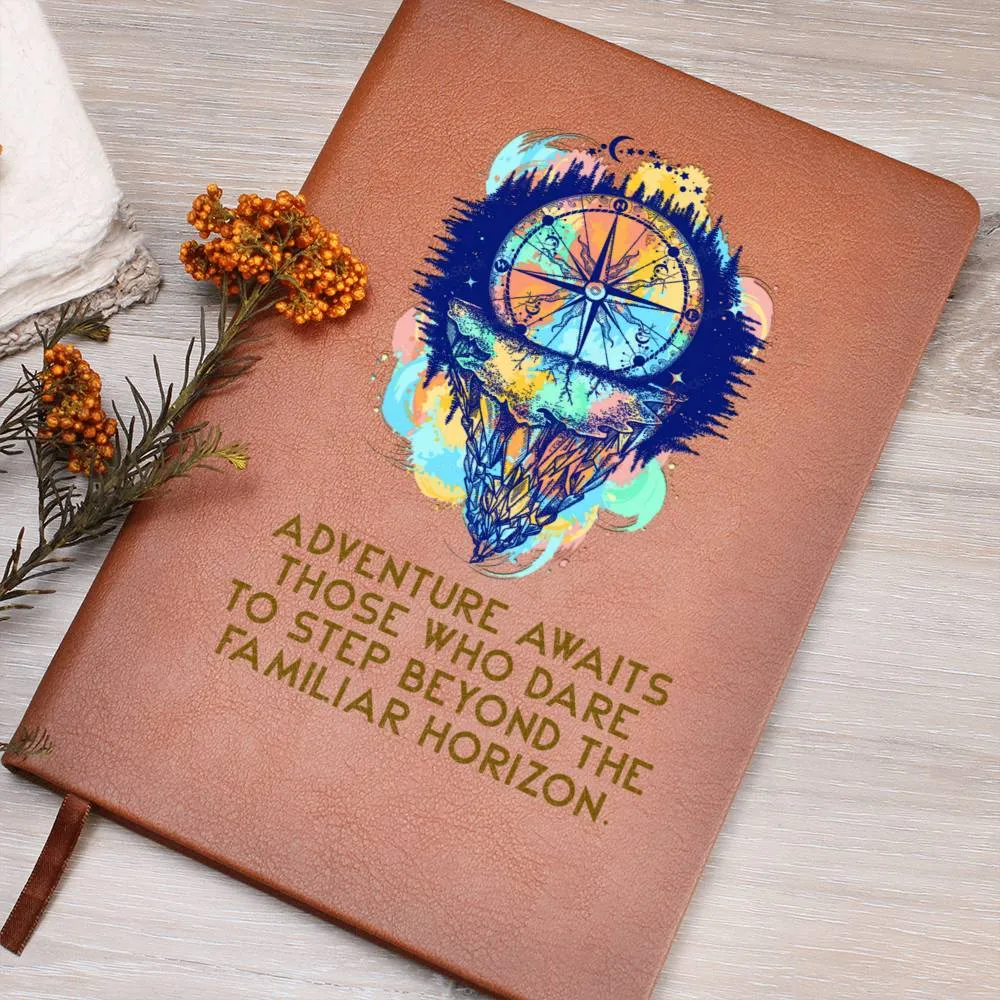 Adventure Awaits Leather Journal