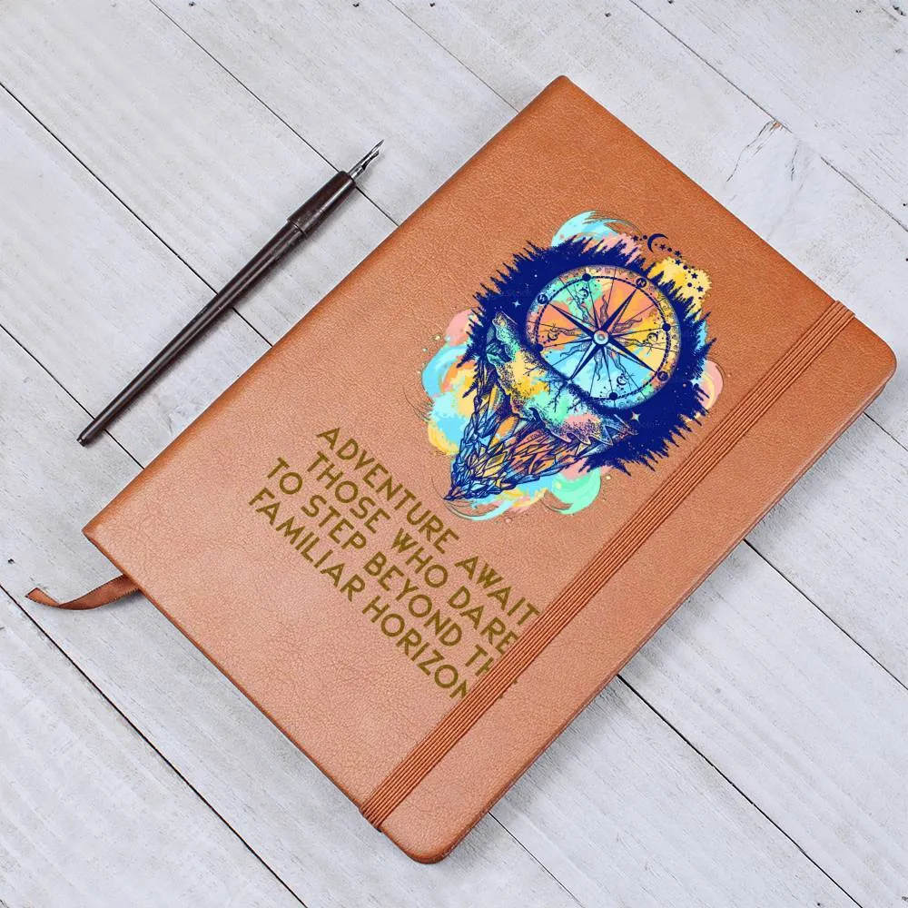 Adventure Awaits Leather Journal