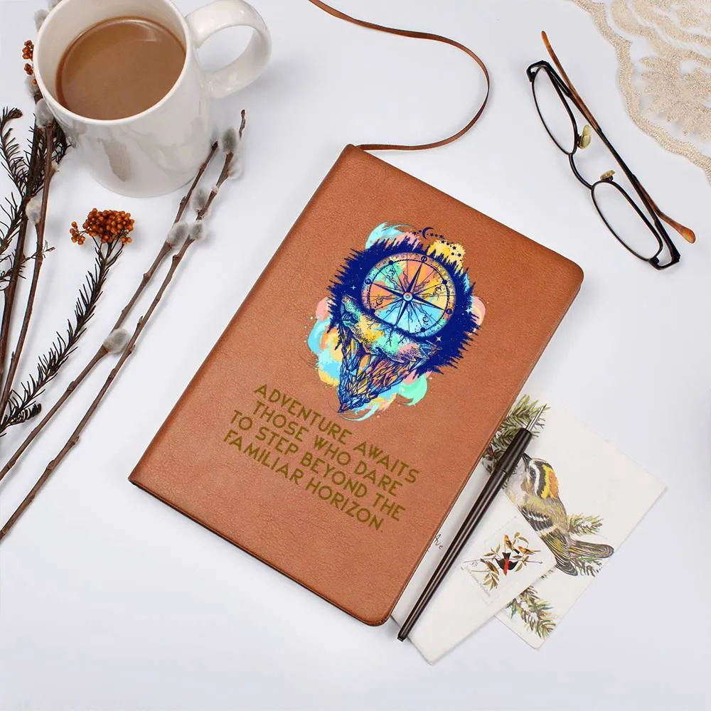 Adventure Awaits Leather Journal
