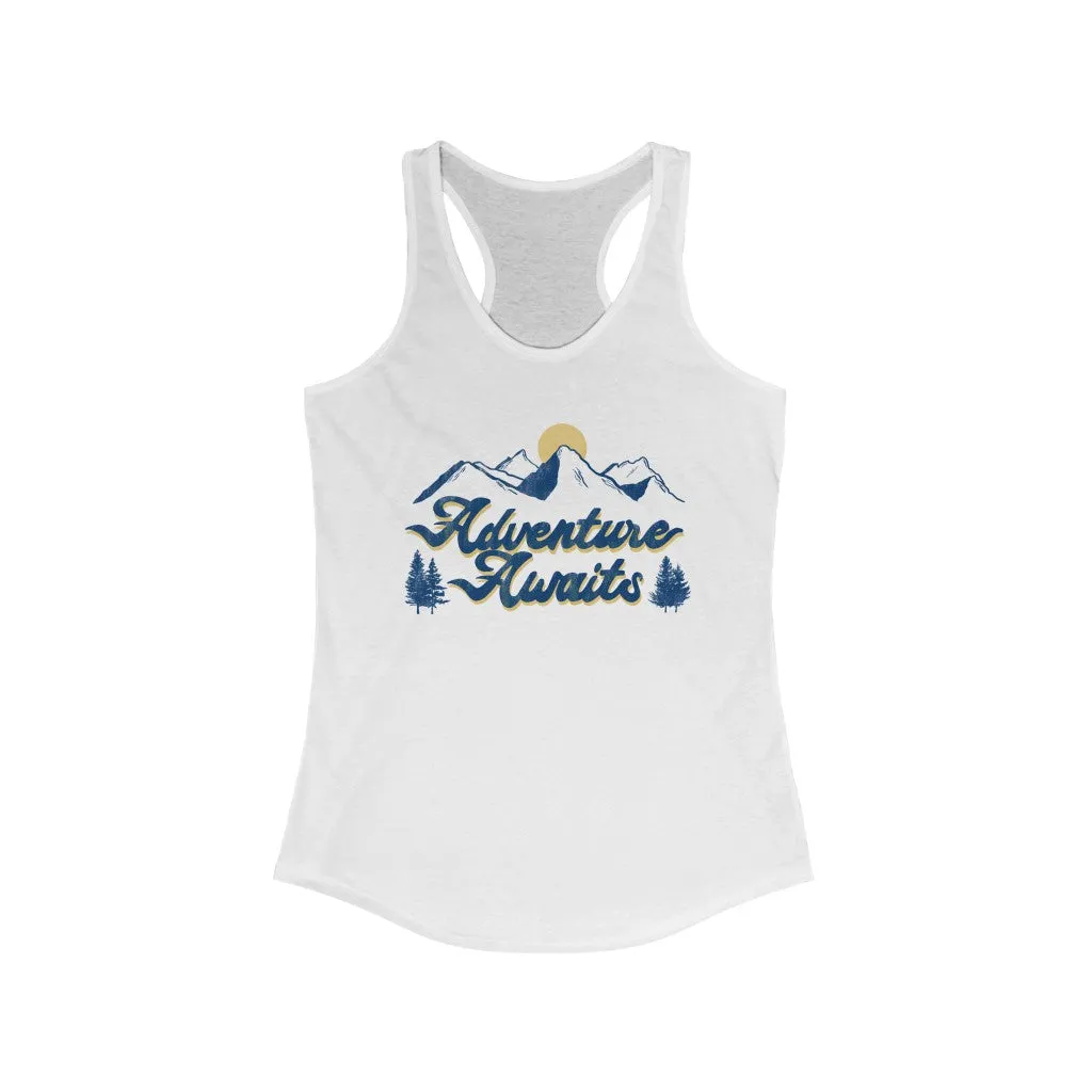 Adventure Awaits Women's Racerback Tank
