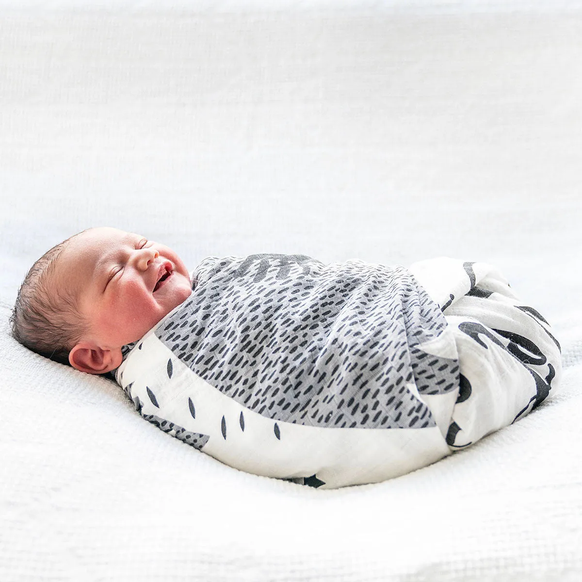 Adventure Begin Organic Muslin Blanket