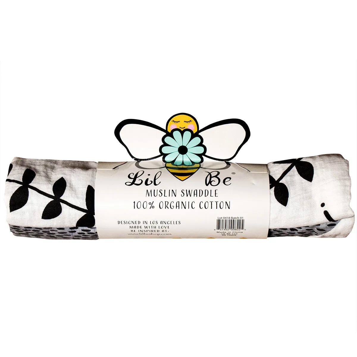 Adventure Begin Organic Muslin Blanket