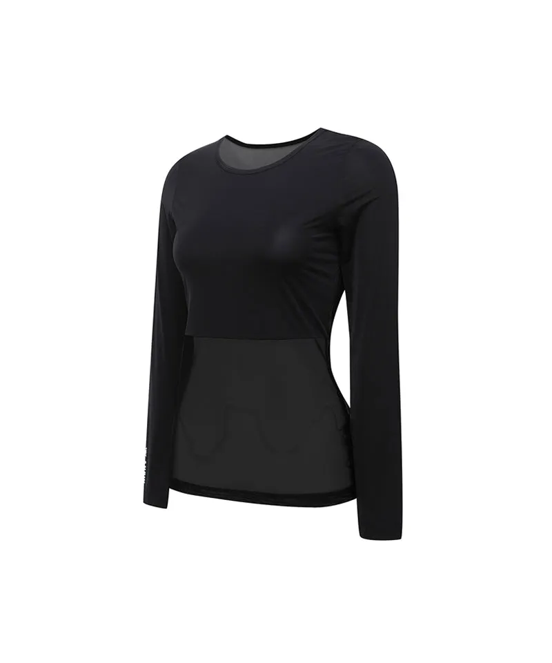 ANEW Golf Women's Cooling Fabric Baselayer - Black