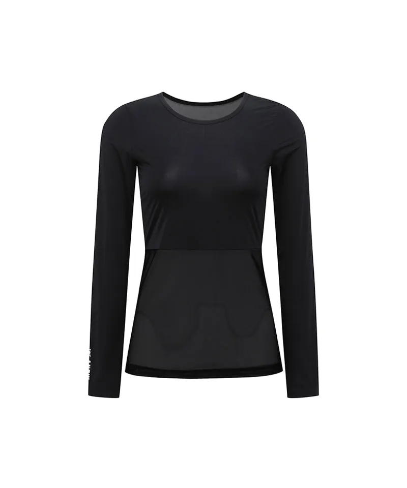 ANEW Golf Women's Cooling Fabric Baselayer - Black