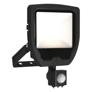 Ansell ACAE30/1/WW/B/PIR Calinor EVO LED Floodlight PIR Warm White 3000K 30W Black