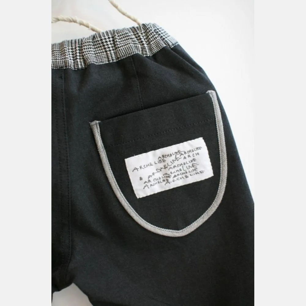 ARCH&LINE 2WAY STRETCH BANANA PANTS