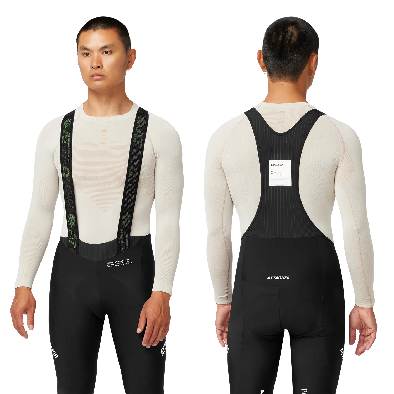 Attaquer Winter Long Sleeved Base Layer - Eggshell