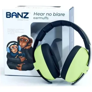 Baby BanZ Bubzee Ear Protectors - Leaf Green