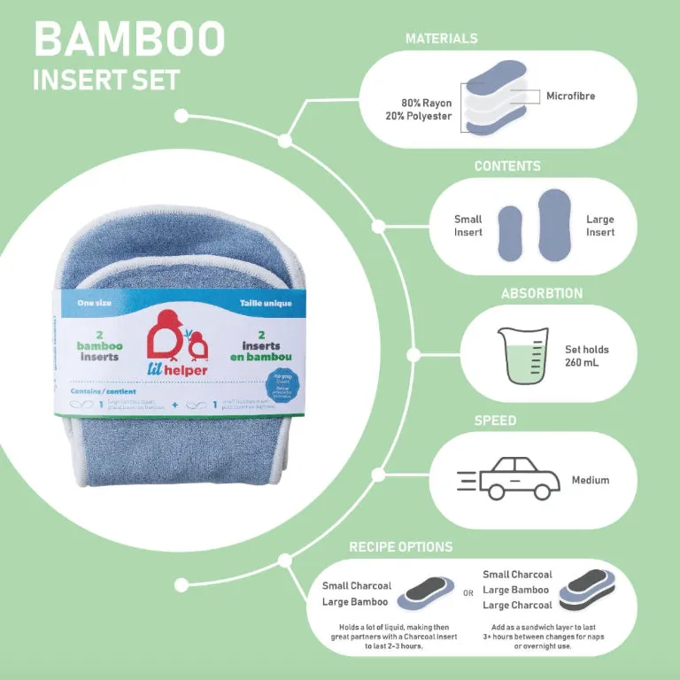 Bamboo Insert Set