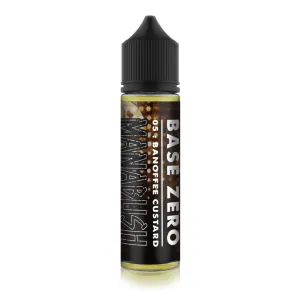Base Zero 05 : Banoffee Custard - Custard, Nuts and Banana uk eliquid