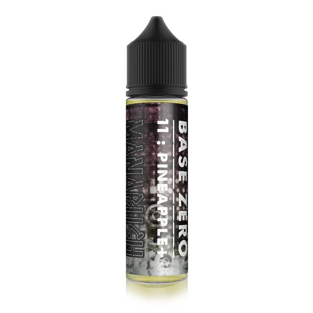 Base Zero 11 : Pineapple  - Thick Pineapple Juice flavoured uk eliquid