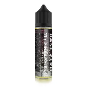 Base Zero 11 : Pineapple  - Thick Pineapple Juice flavoured uk eliquid