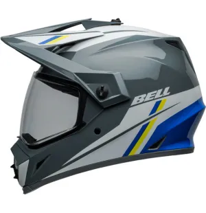 Bell MX-9 ADV MIPS Alpine Gloss Grey/Blue