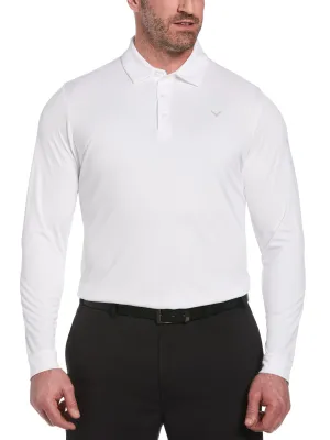 Big & Tall Swing Tech™ Essential Long Sleeve Polo