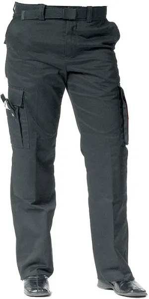 Black - 9 Pocket EMT Pants - Polyester Cotton Twill - Cargo Work Trousers - Womens