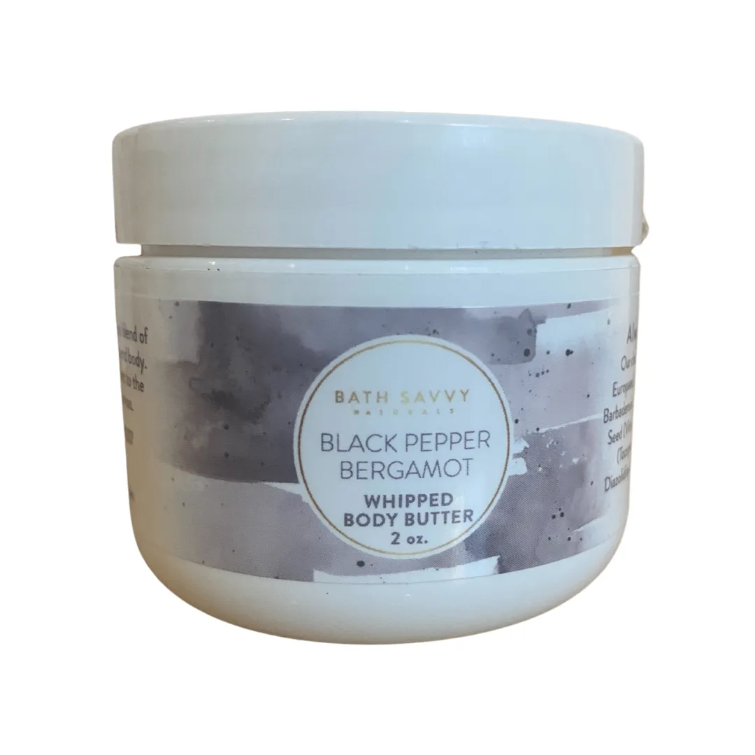 Black Pepper Bergamot Body Butter