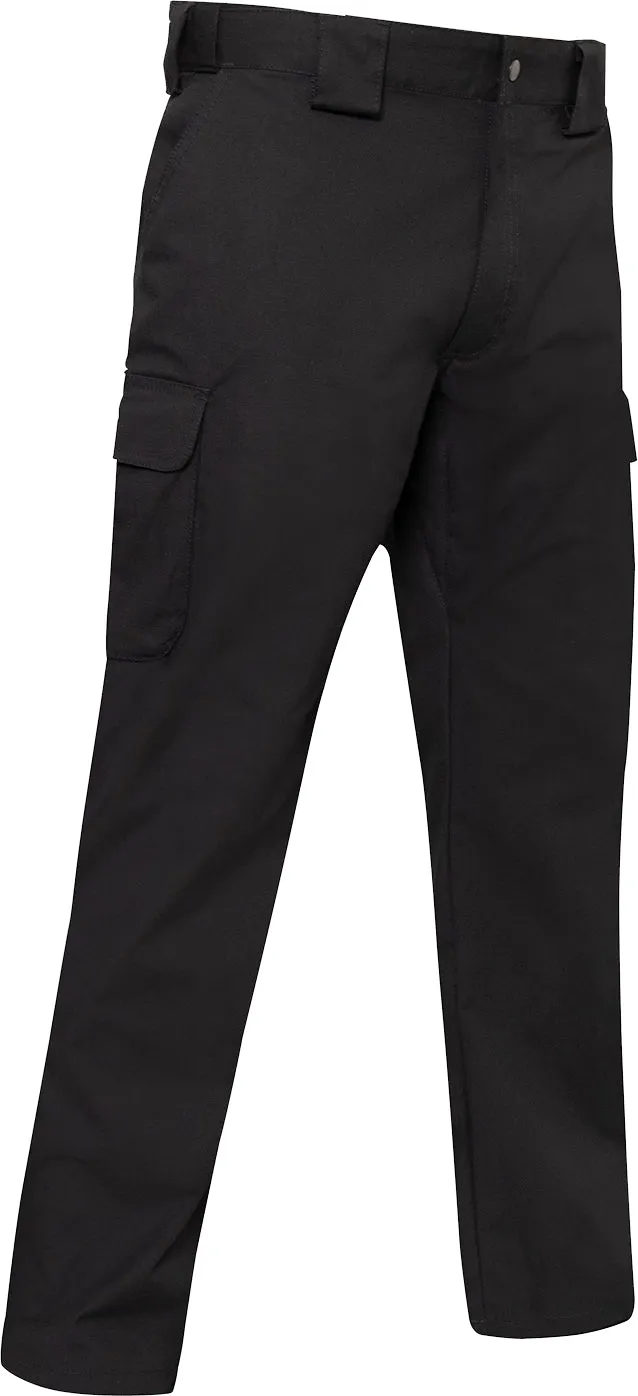 Black - Tactical 10-8 Lightweight Field Pants - Poly Cotton Spandex Rip-Stop -  Zipper Fly