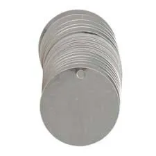 Brady Blank Steel Round Valve Tags/ Buy Online