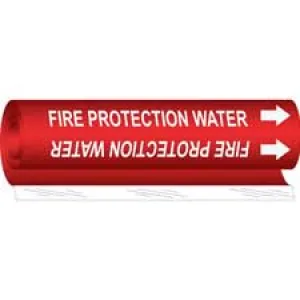 Brady FIRE PROTECTION WATER High Performance Pipe Marker