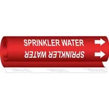 Brady SPRINKLER WATER High Performance Pipe Marker