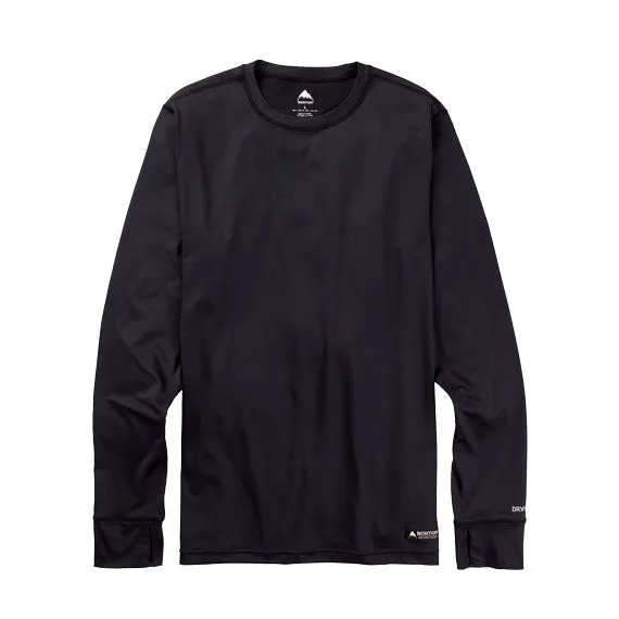 Burton Men's Midweight Base Layer Crewneck True Black 2024