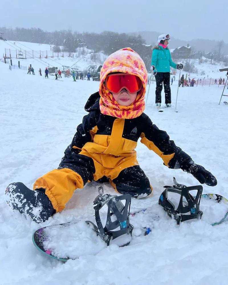 Burton Toddlers' 2L One Piece True Black/Goldenrod 2026