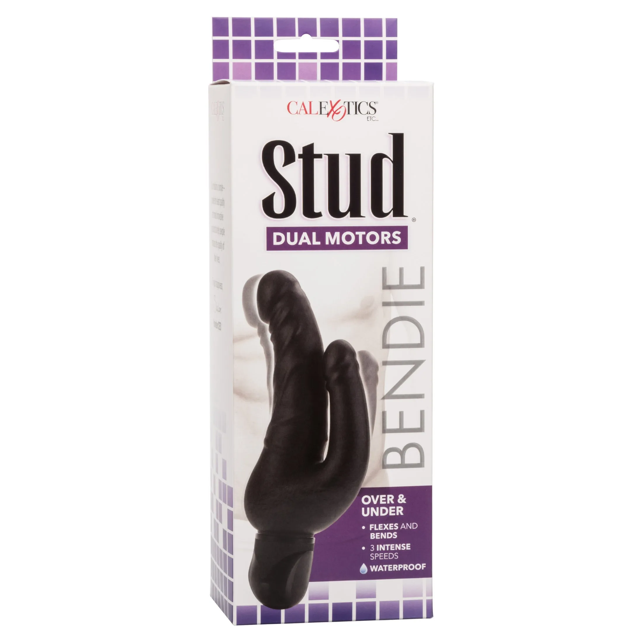 CalExotics Bendie Stud Over & Under Double Vibrator