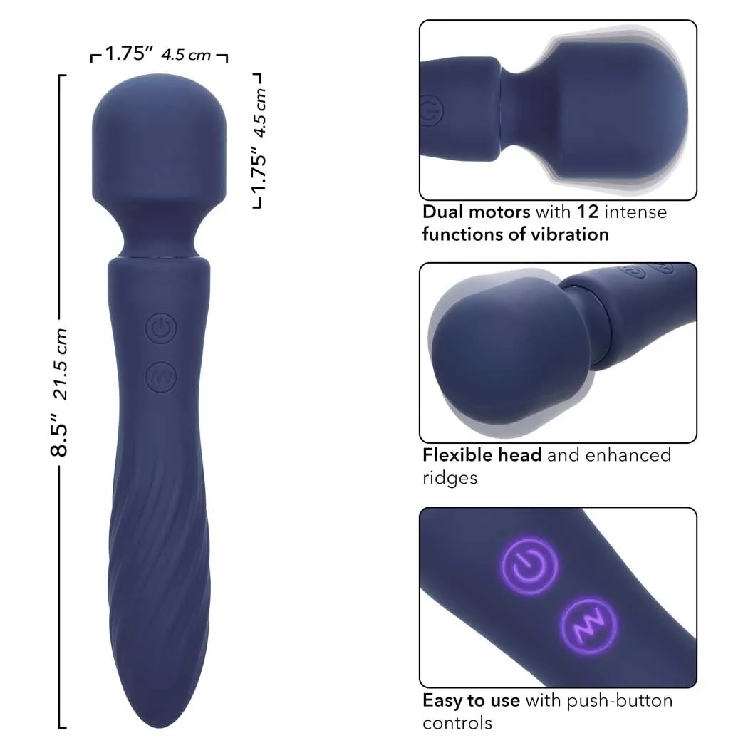 CalExotics Charisma Mystique Dual Motor Wand Massager