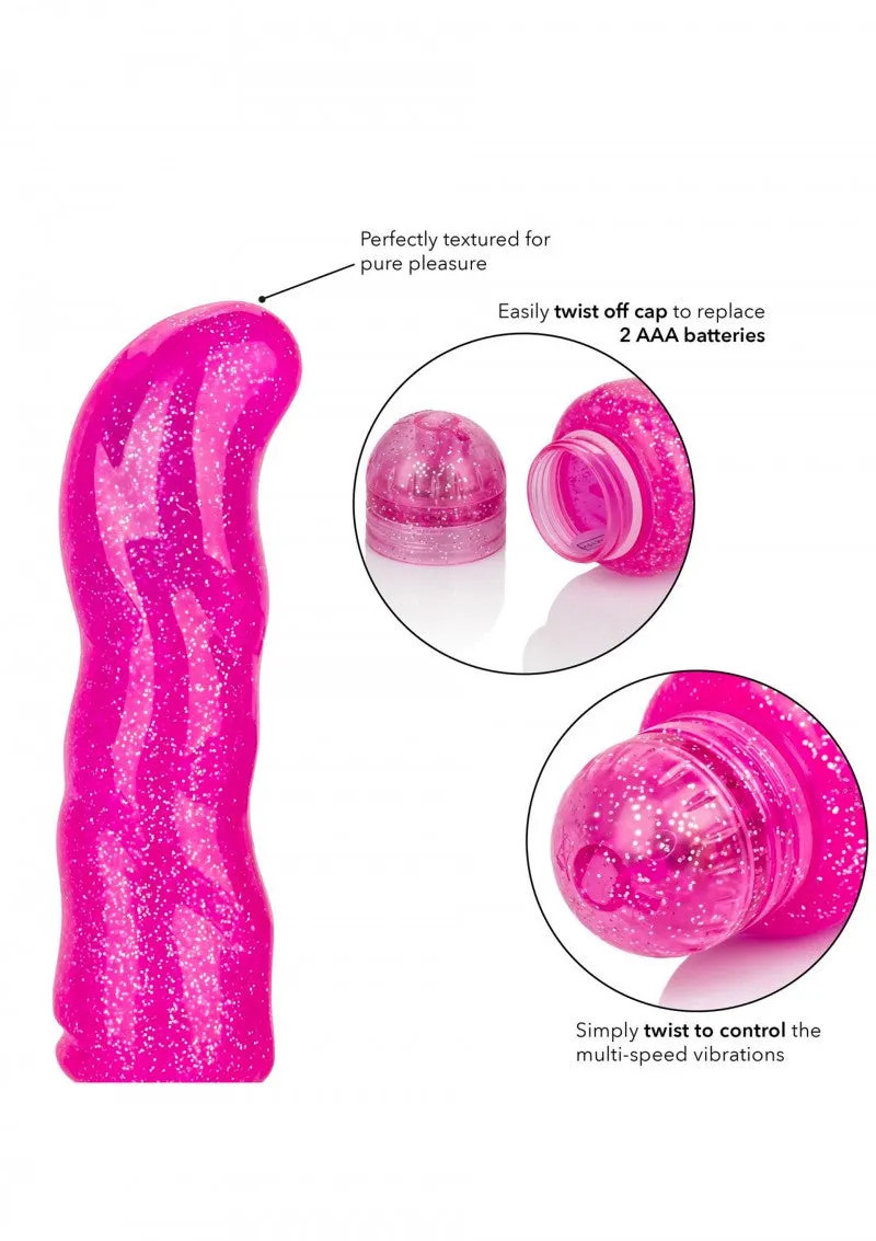 CalExotics Sparkle G Dazzle Vibrator Purple