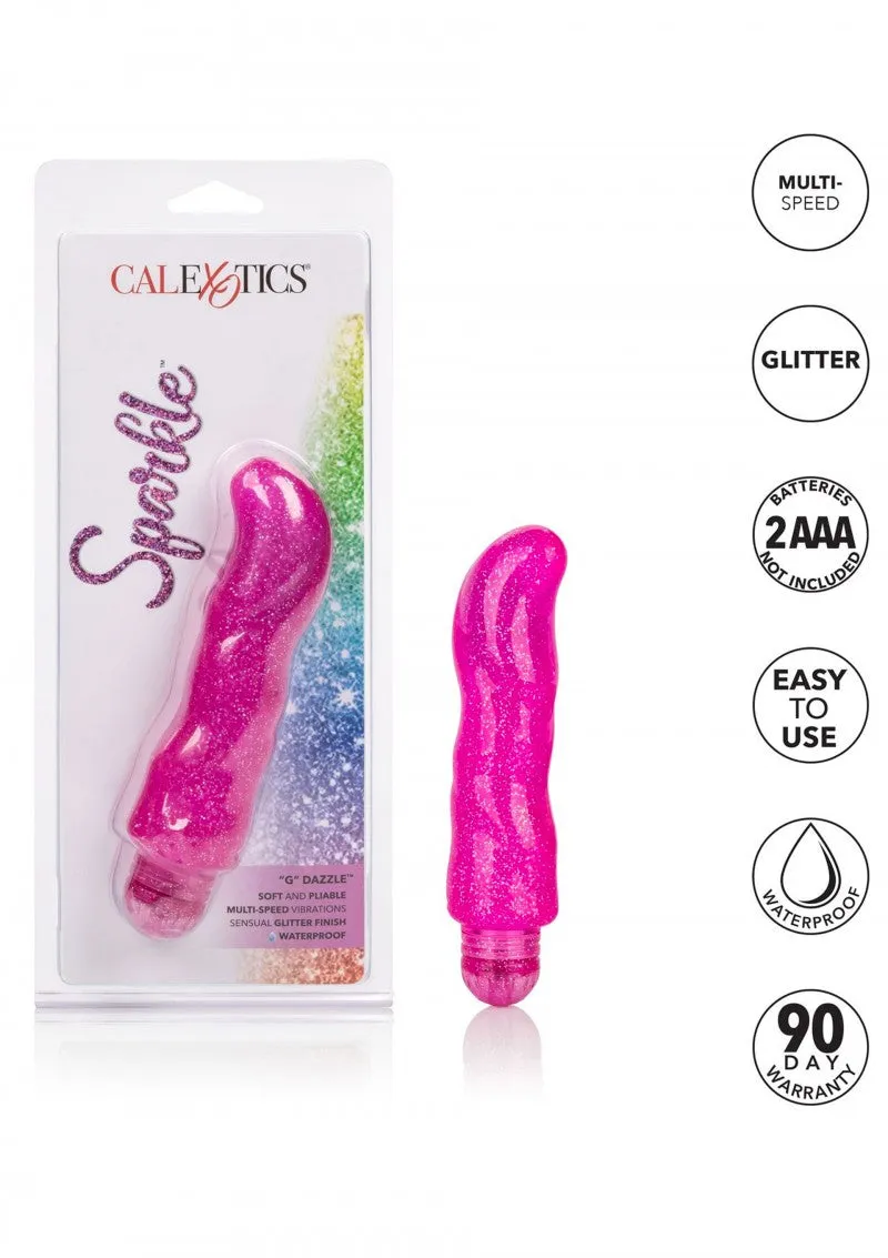CalExotics Sparkle G Dazzle Vibrator Purple