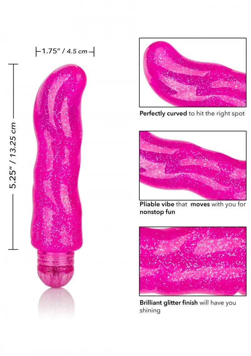 CalExotics Sparkle G Dazzle Vibrator Purple