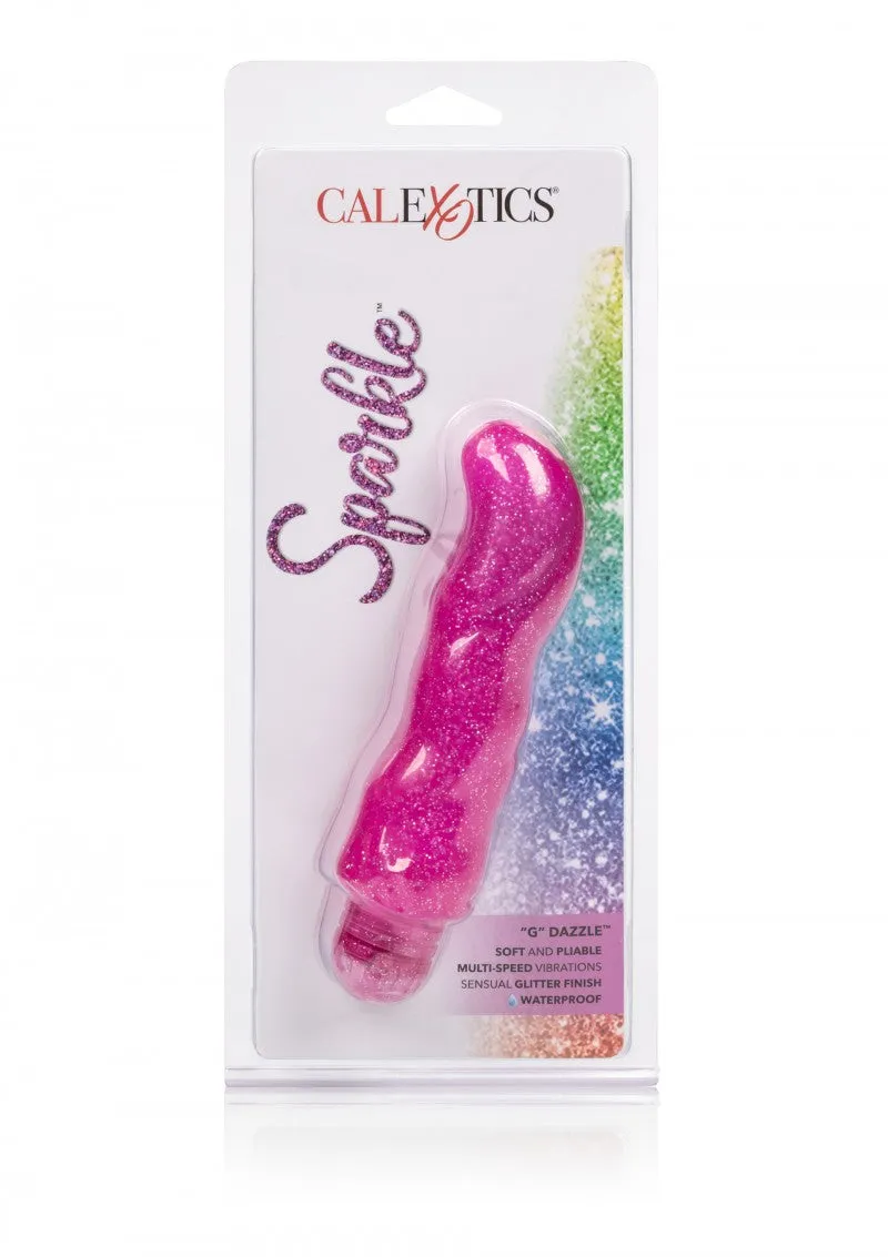 CalExotics Sparkle G Dazzle Vibrator Purple
