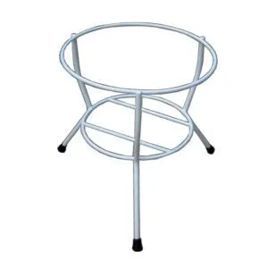 Camal No.107 White Flower Stand (11W x 12H)