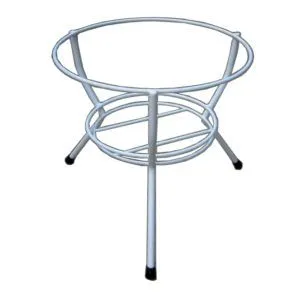 Camal No.108A White Flower Stand (14.5W x 13.5H)