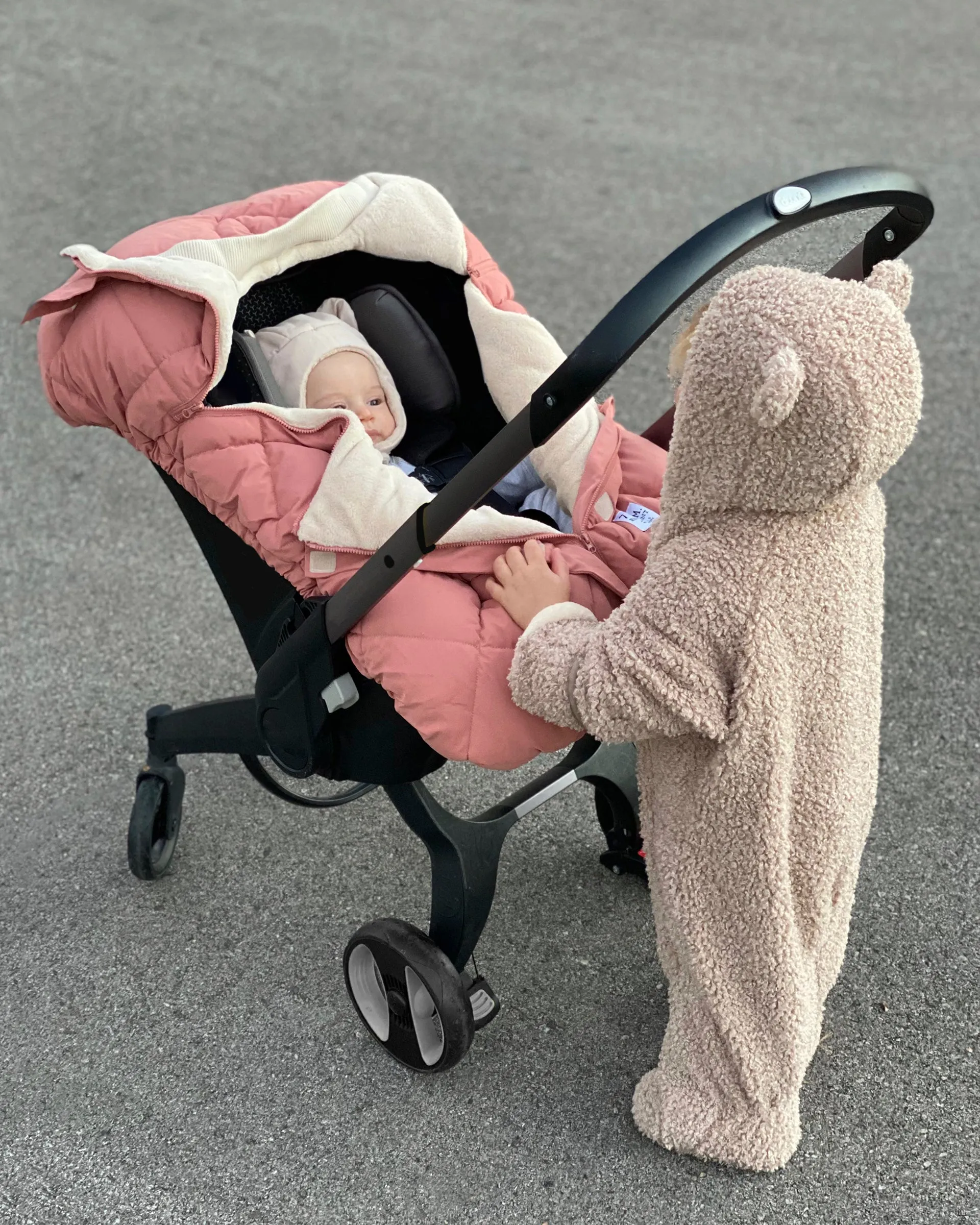 Car Seat Cocoon - Benji Sherpa