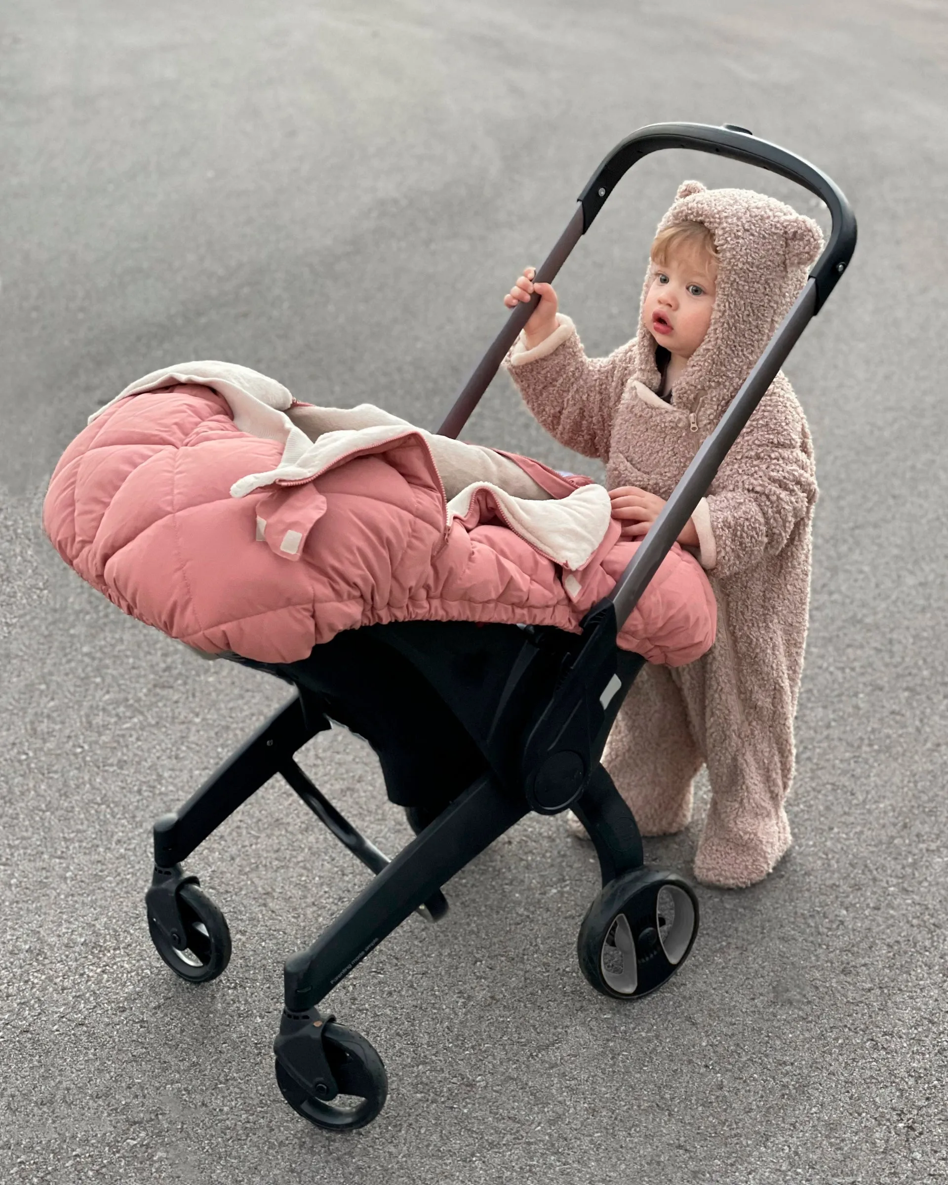 Car Seat Cocoon - Benji Sherpa