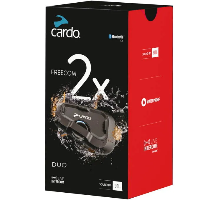 Cardo Freecom 2X Duo Kit