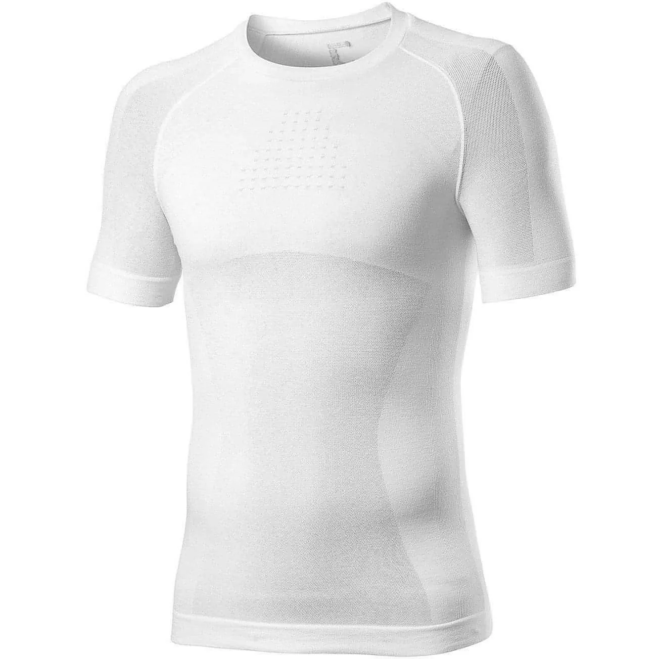 Castelli Core Seamless Short Sleeve Mens Cycling Base Layer - White