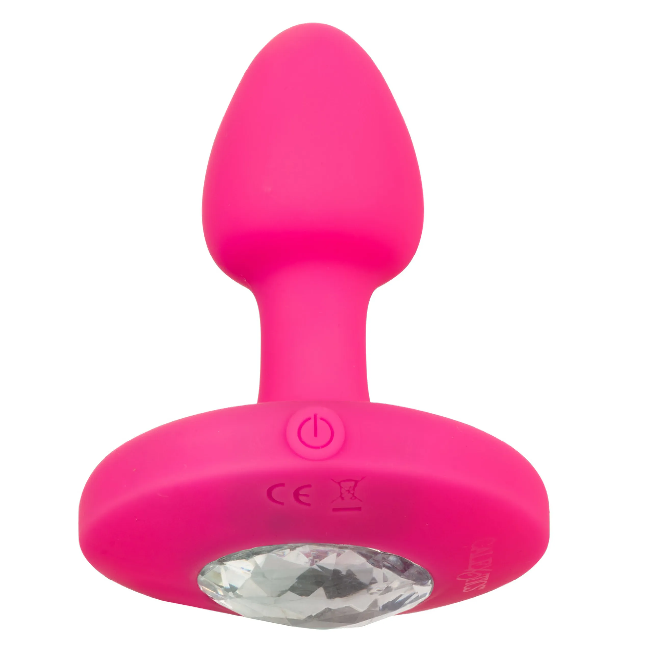 Cheeky Gems™ Small Rechargeable Vibrating Probe - Pink