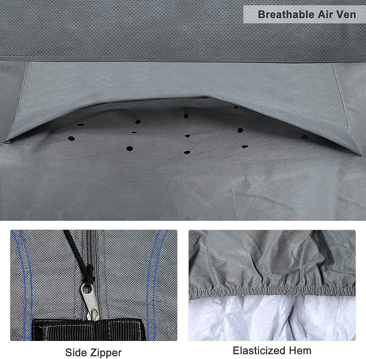 Class A Camper RV Covers Gray 6 Layers