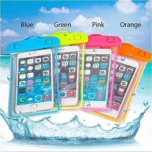 Color: Blue - EverGlow WaterProof Pouch For Your Smartphone And Essentials