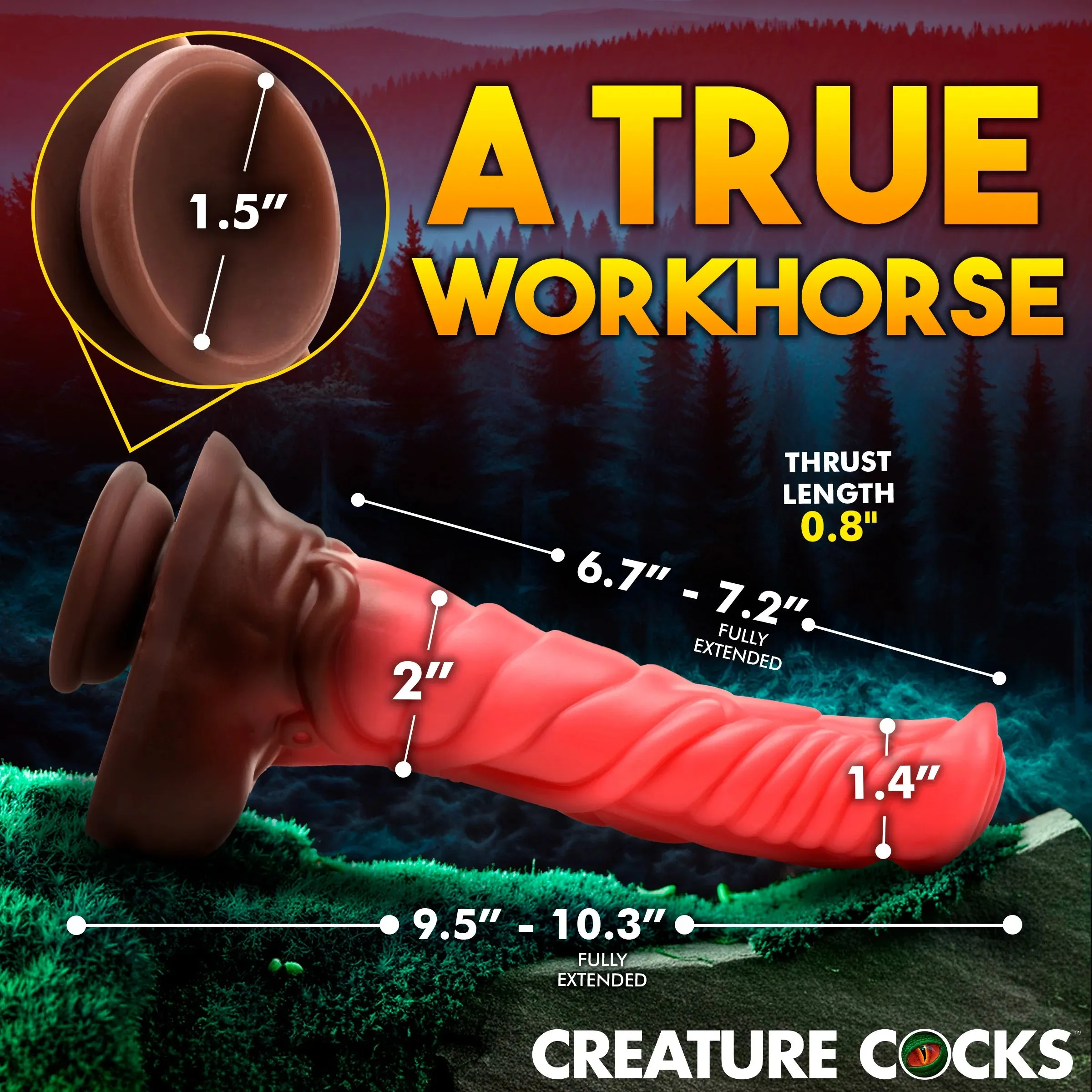 Creature Cocks Thrusting Centaur with Remote Control