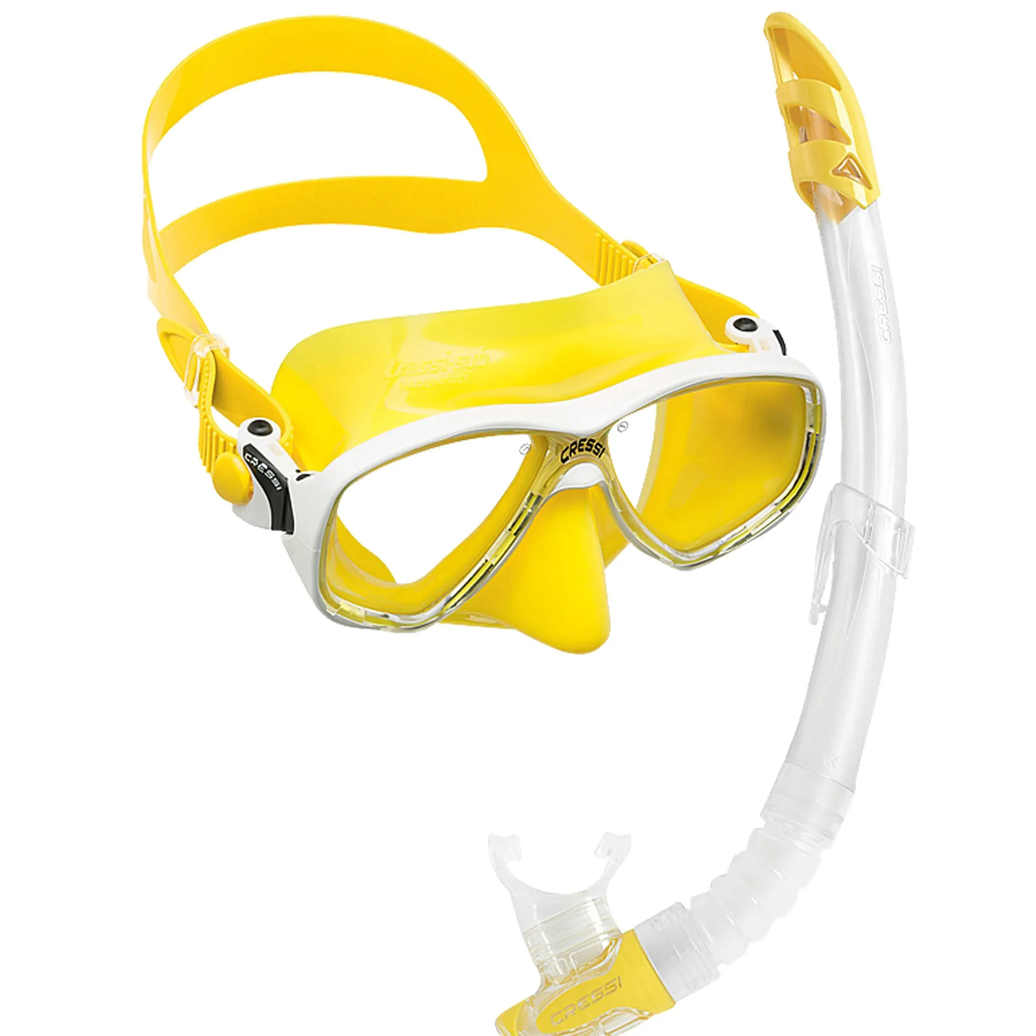 Cressi Marea Mask, Gamma Snorkel & Agua Snorkelling Fins