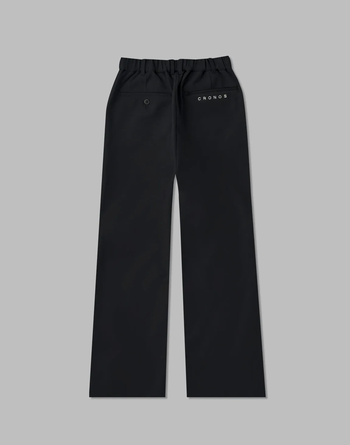 CRONOS WOMEN EASY CARE STRETCH PANTS【BLACK】